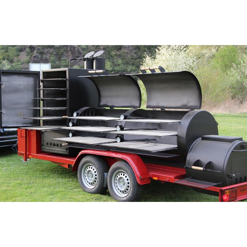 JOEs BARBEQUE SMOKER 30er Extended Catering Trailer, 27.995,00