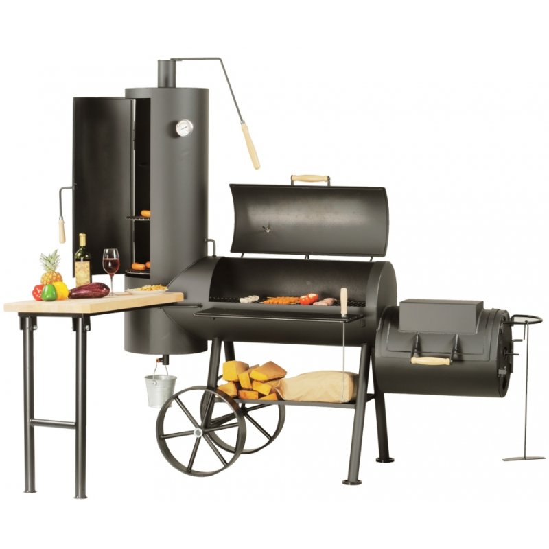 SMOKY FUN BBQ SMOKER Big Chief 5 Barbecue Smoker Grill, 2.349,00