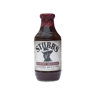 STUBBs HICKORY BOURBON Bar-B-Q Sauce