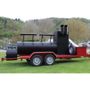 JOEs BARBEQUE SMOKER 30er Extended Catering Trailer