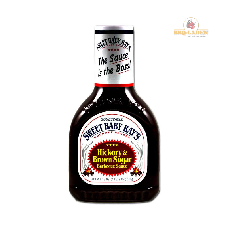 Sweet Baby Ray's BBQ Sauce - Hickory Brown Sugar 510 g im BBQ-Laden