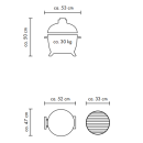 Monolith ICON – kompakter Keramikgrill fürs BBQ