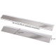 Edelstahl Flammblech breit, variabel 35-60 cm