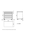 Modul 4 - Schrank mit Auszügen