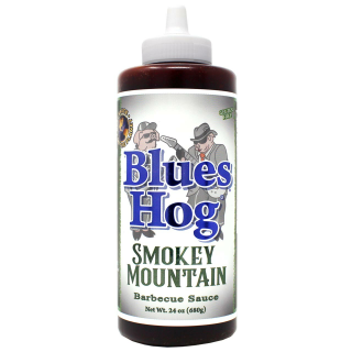 Original Blues Hog Smokey Mountain Sauce Drückflaschen
