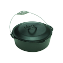 Lodge 12 Zoll Dutch Oven & Gusseisenpfanne