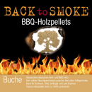 BACK TO SMOKE BBQ Holzpellets Buche 9 kg