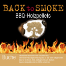 BACK TO SMOKE BBQ Holzpellets Buche