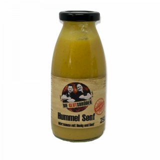 Glutsbrüder Hummel Senf 250ml Flasche