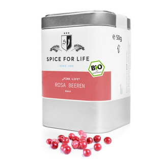 SPICE FOR LIFE Rosa Beeren ganz