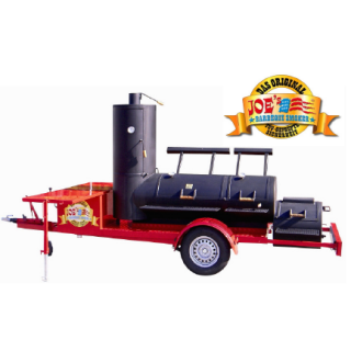 JOEs BARBEQUE SMOKER 24er Extended Catering Trailer