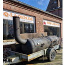 Catering, mobiles BBQ, mit Imbisswagen