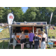 Catering, mobiles BBQ, mit Imbisswagen