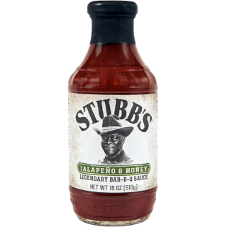 STUBBS Jalapeno & Honey BBQ Sauce
