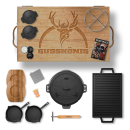 Gusskönig 15-teiliges Dutch Oven Set in Holzbox