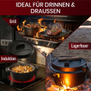 Gusskönig 16-teiliges Dutch Oven Set in Holzbox