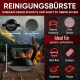 Gusskönig Gusseisen Ringreiniger aus Edelstahl mit Silikongriff
